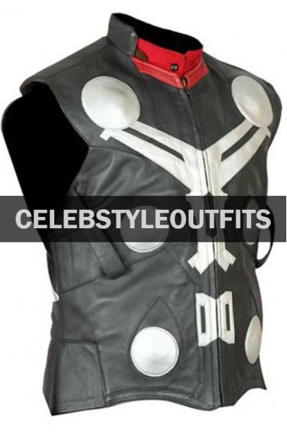 Chris Hemsworth Thor Avengers Age of Ultron Black Cosplay Vest avengers-age-of-ultron-chris-hemsworth-vest