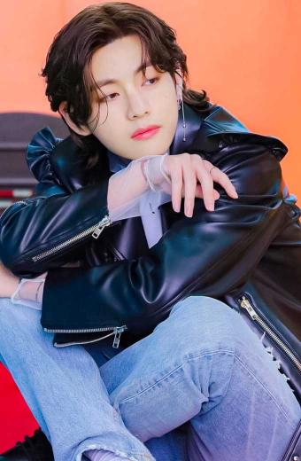 Butter V BTS Bangtan Boys Kim Tae-hyung Black Biker Jacket bts-butter-kim-taehyung-jacket