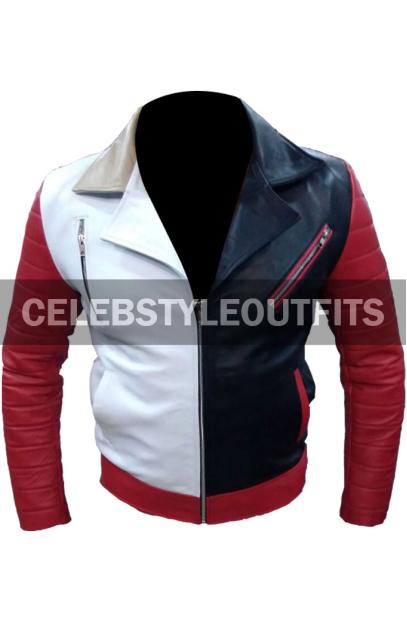 Descendants Carlos Cameron Boyce Black White Cosplay Jacket descendants-carlos-boyce-cameron-costume-jacket