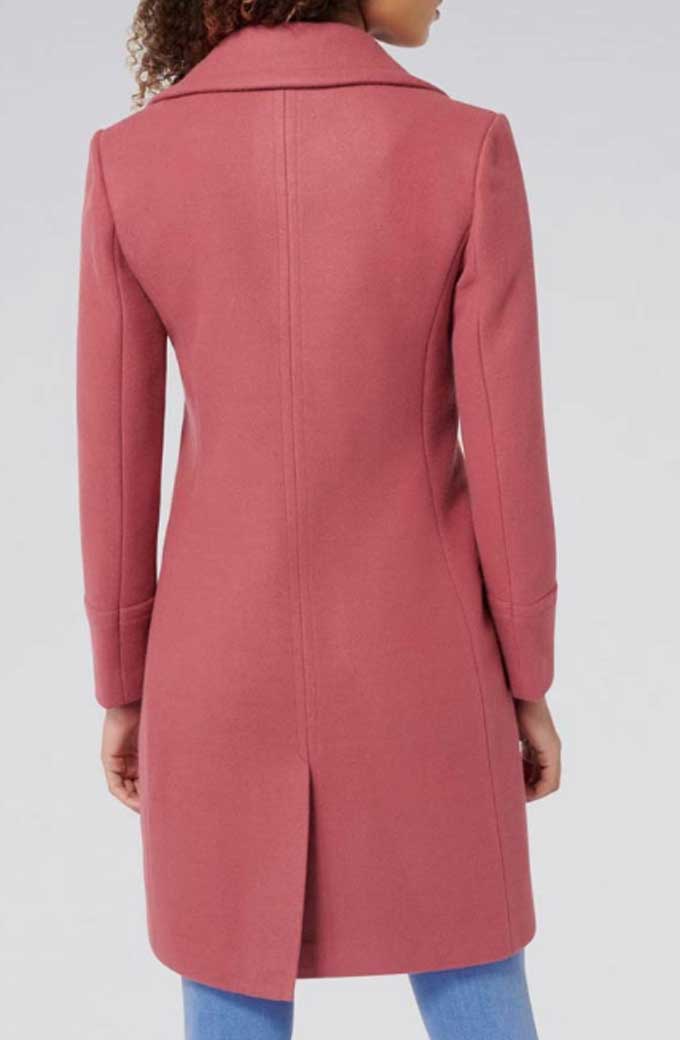 Riverdale Betty Cooper Lili Reinhart Pink Wool Trench Coat riverdale-betty-cooper-trench-coat