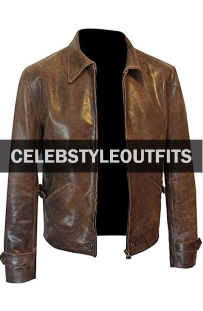 Skyfall James Bond Daniel Craig Vintage Brown Leather Jacket skyfall-james-bond-brown-leather-jacket