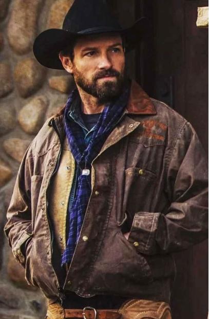 Ryan Ian Bohen Yellowstone TV Show Brown Leather Ranch Jacket yellowstone-ian-bohen-brown-leather-jacket