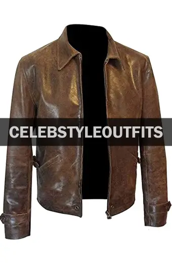 Skyfall James Bond Daniel Craig Vintage Brown Leather Jacket skyfall-james-bond-brown-leather-jacket