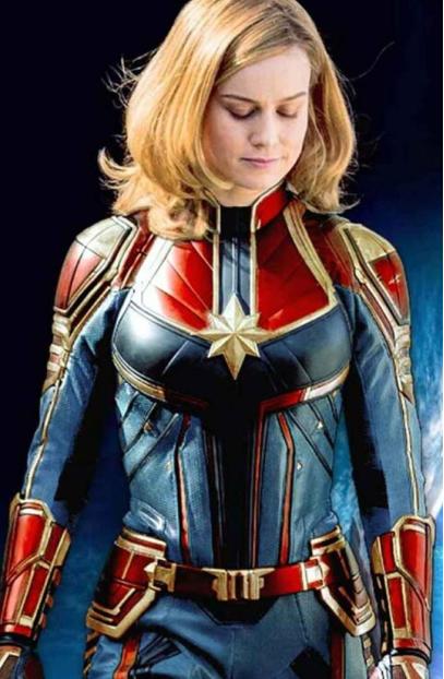 Carol Danvers Brie Larson Captain Marvel Cosplay Leather Jacket captain-marvel-brie-larson-leather-jacket