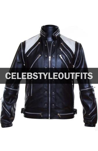 Mens Beat it Song Michael Jackson Black Biker Leather Jacket michael-jackson-beat-it-black-jacket