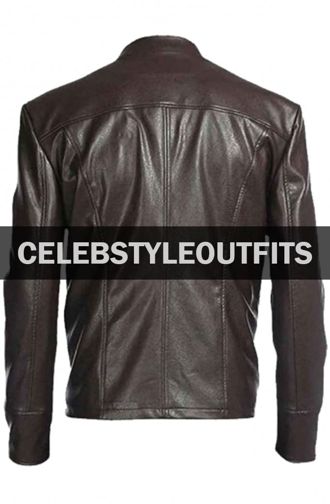Oscar Isaac Star Wars Poe Dameron The Last Jedi Brown Jacket poe-dameron-star-wars-jacket
