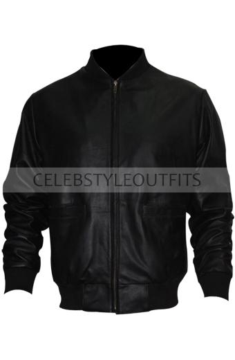 Sylvester Stallone Rocky Balboa Tiger Mens Black Bomber Jacket rocky-balboa-sylvester-stallone-tiger-jacket