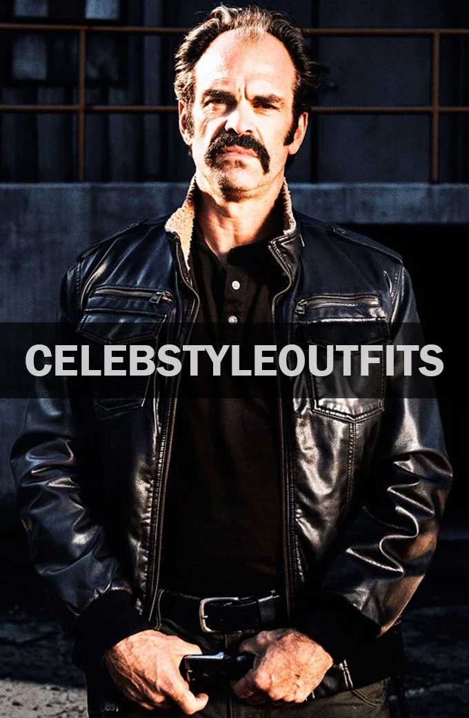Steven Ogg Simon The Walking Dead Bomber Black Leather Jacket ogg-simon-the-walking-dead-steven-jacket